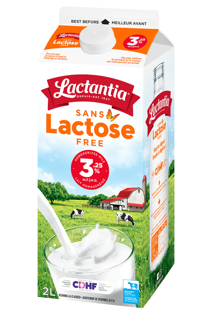 Lactantia - Lactose Free Homo Milk - 3.25%, 2 L