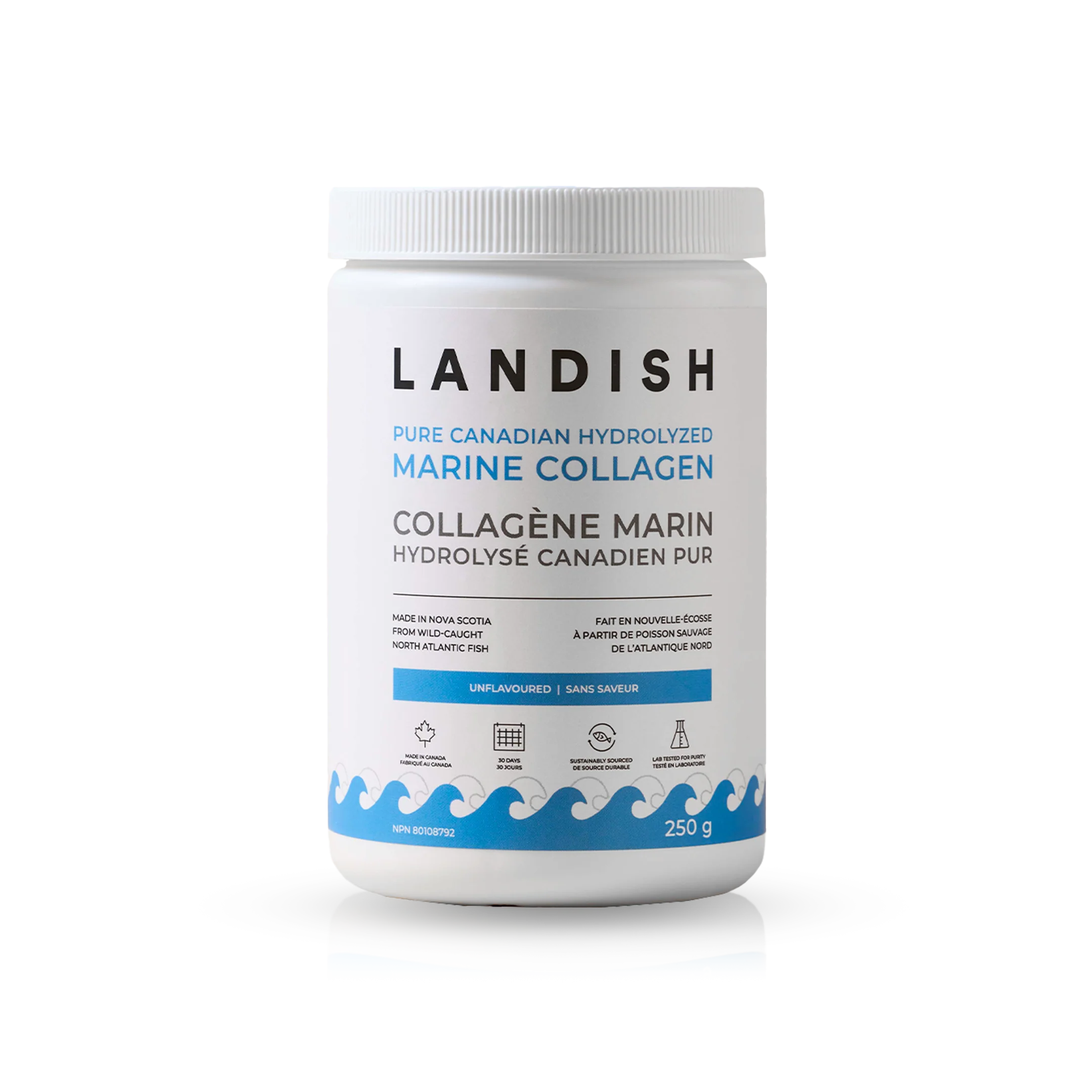 Landish - Pure Canadian Marine Collagen, 250 g