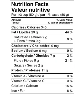 Left Coast Organics - Organic Cashews, Roasted and Salted, 350 g - Image 2