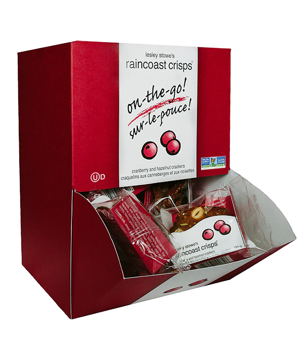 Lesley Stowes - Cranberry Hazelnut Crisps On The Go, 20 g