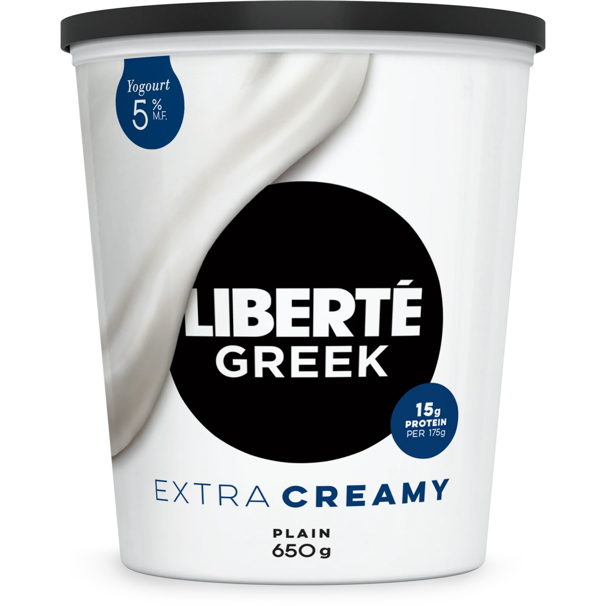 Liberté - Plain Greek Yogurt 5%, 650 g