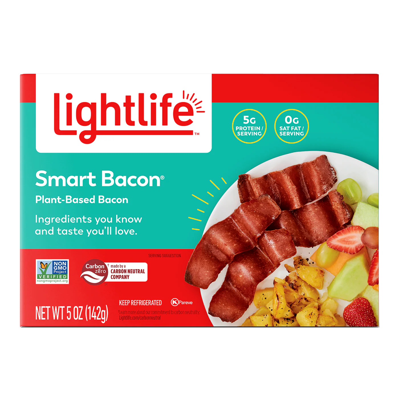 Light Life - Smart Bacon, 142 g