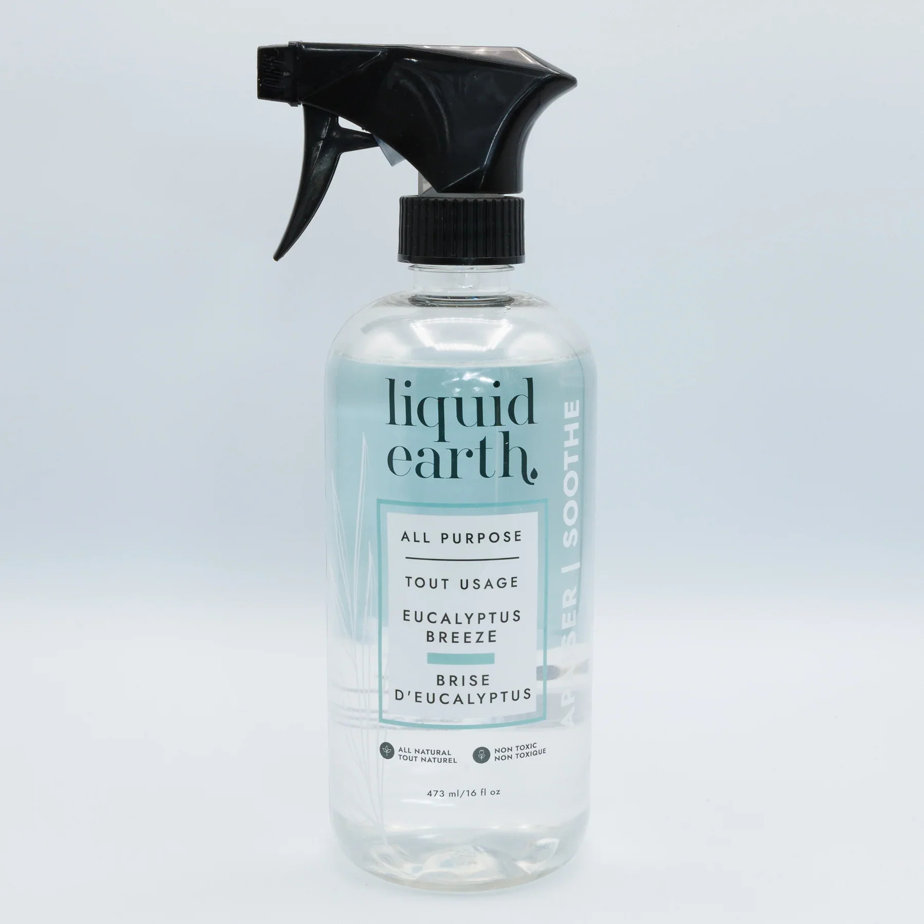 Liquid Earth - Natural All Purpose Cleaner - Eucalyptus Breeze, 473 mL