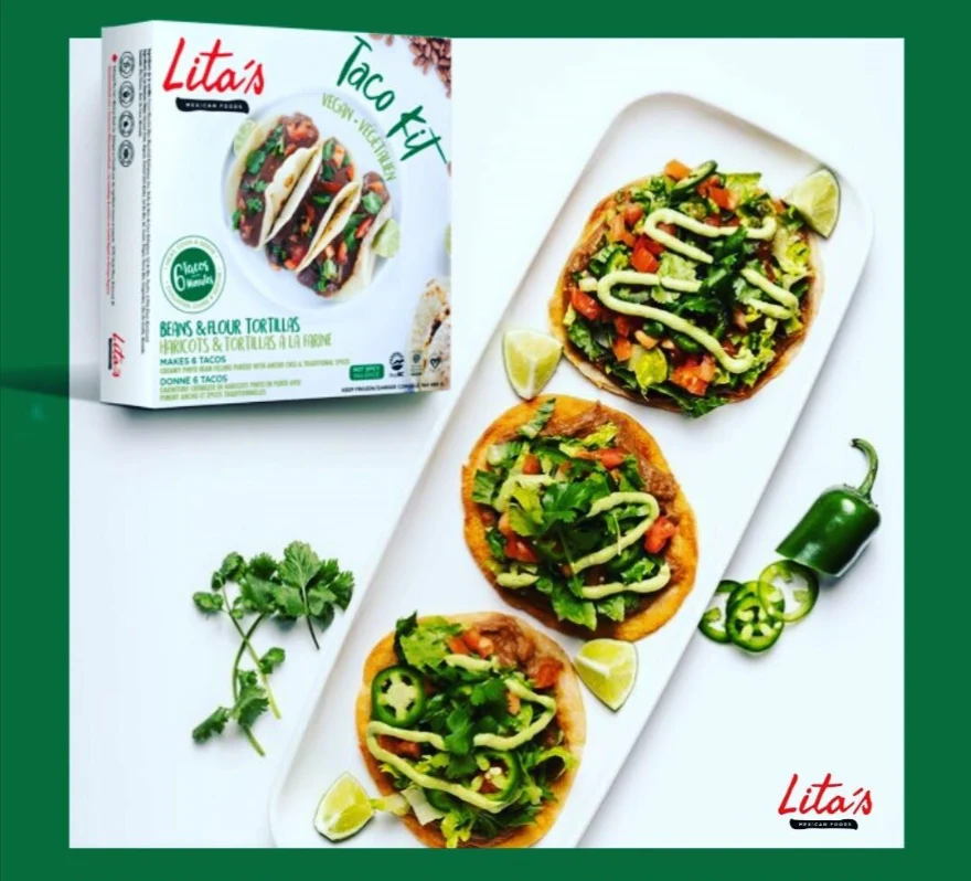 Lita's Mexican Foods - Taco Meal Kit - Bean, 480 g