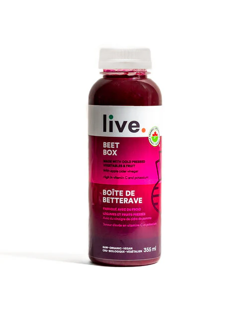 Live Organic Food Products Ltd. - Beet Box Juice, 355 mL