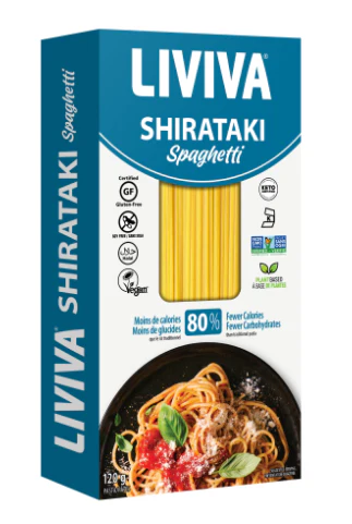 Liviva - Dried Shirataki Spaghetti, 120 g