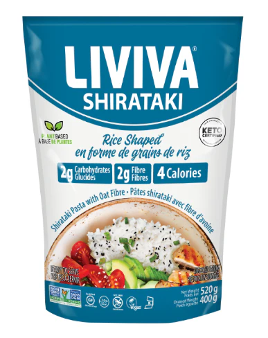 Liviva - Shirataki Pasta - Rice, 400 g