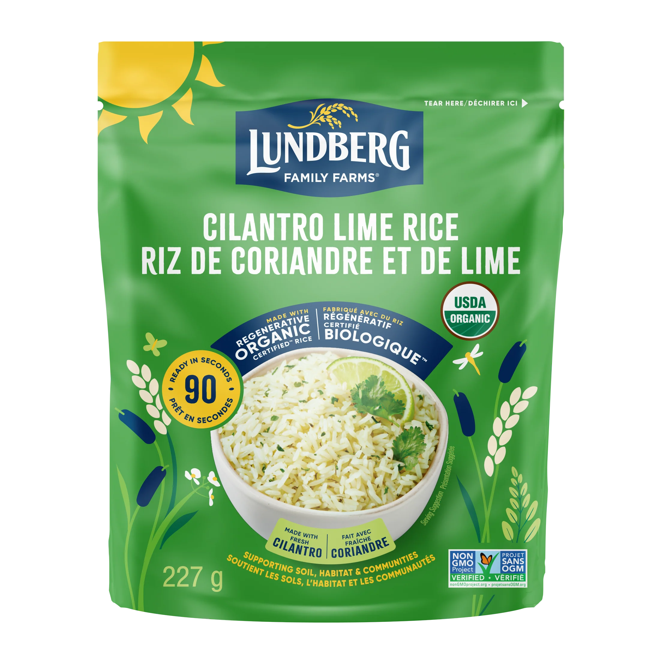 Lundberg Family Farms - Cilantro Lime Rice, 227 g