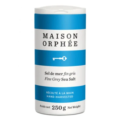 Maison Orphee - Fine Grey Sea Salt, 250 g