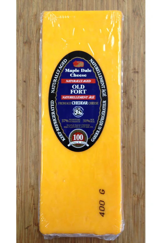 Maple Dale Cheese Co. - Old Cheddar Cheese, 400 g