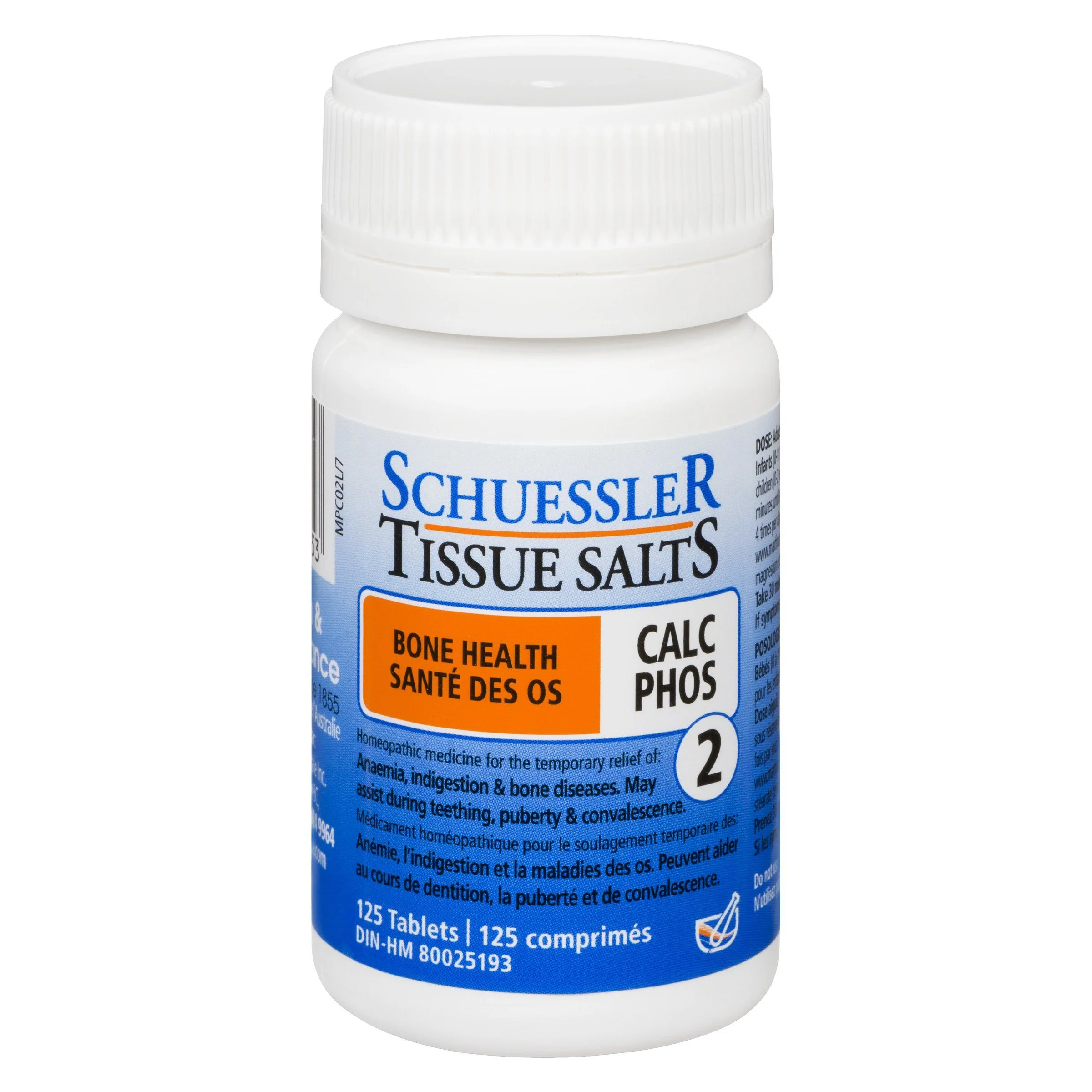 Martin & Pleasance - Schuessler - Calc Phos 6x, 125 tabs
