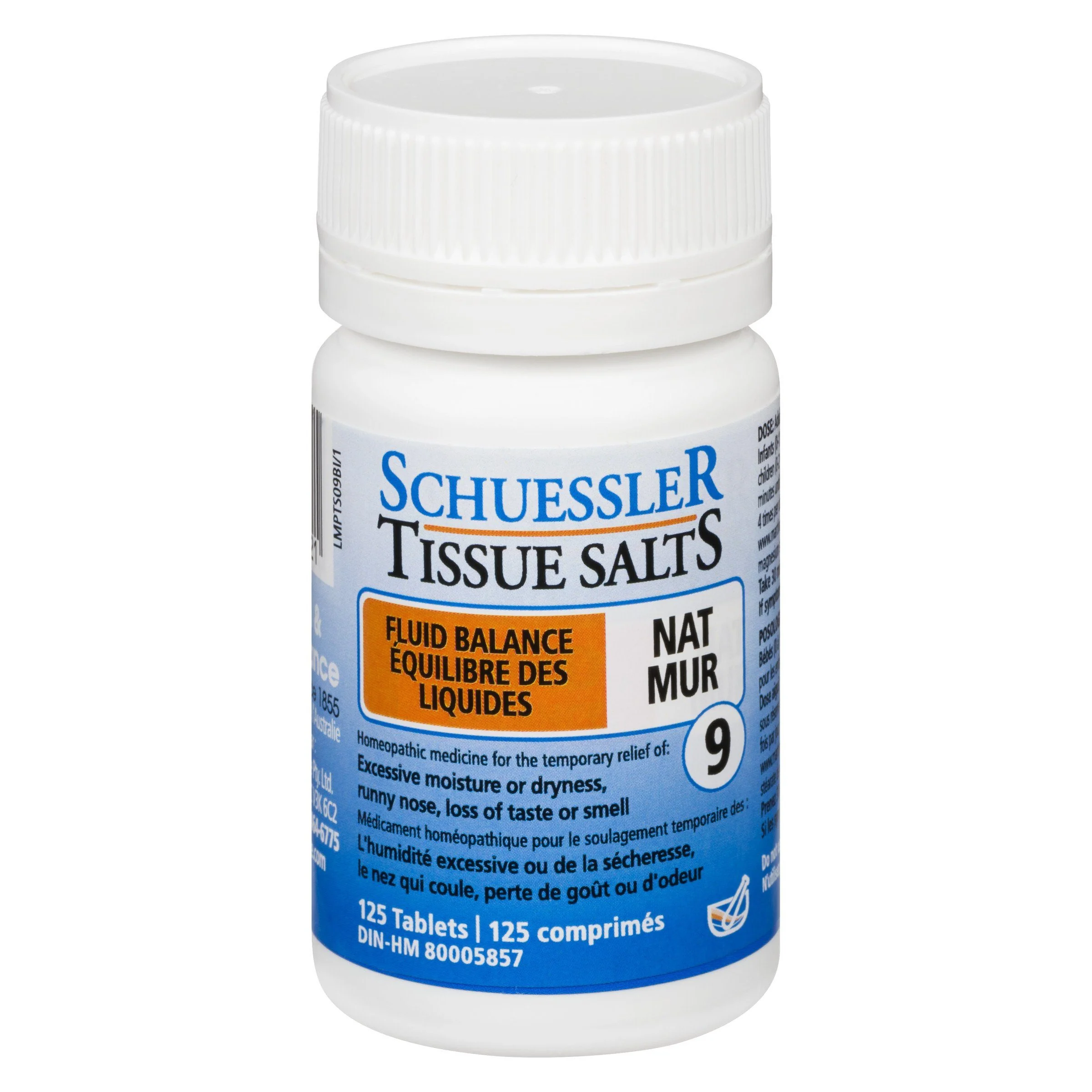 Martin & Pleasance - Schuessler - Nat Mur, Fluid Balance, 125 tabs
