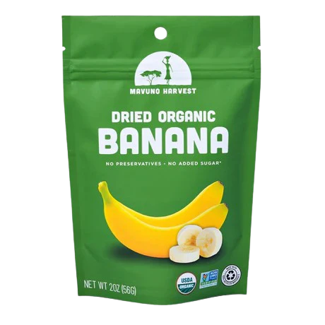 Mavuno Harvest - Organic Dried Fruit Banana, 56 g