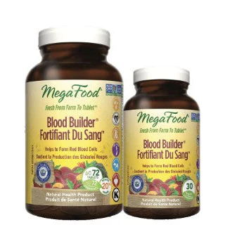 Mega Food - Blood Builder, Bonus Bottle, 72 +30 Tablets