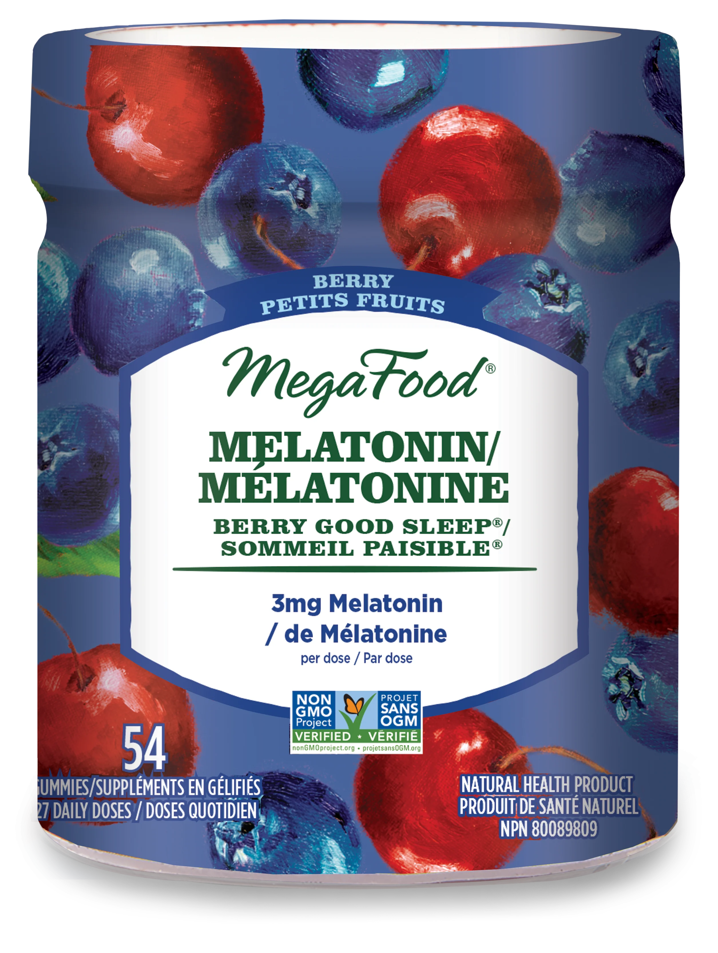 Mega Food - Melatonin Sleep, 54 GUMMIES