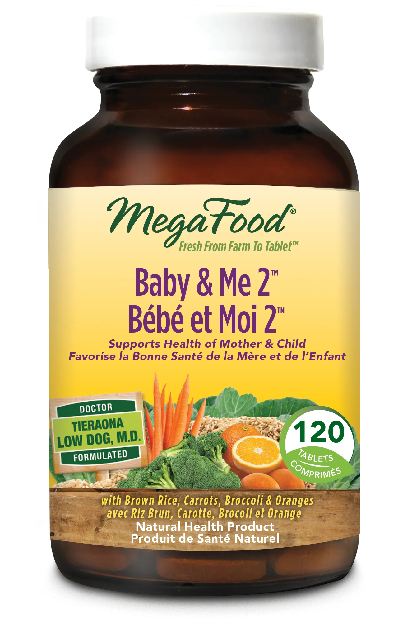 Megafood - Baby & Me 2, 120 Tablets