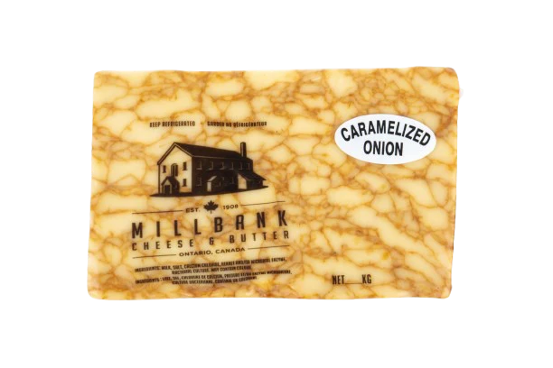 Millbank Cheese - Caramelized Onion Cheddar, 455 g