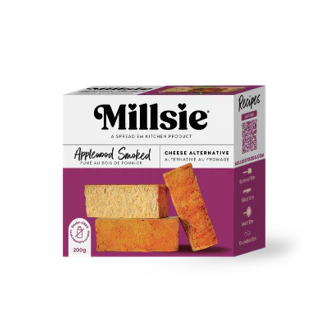 Millsie - Cashew Block - Applewood Smoke, 200 g