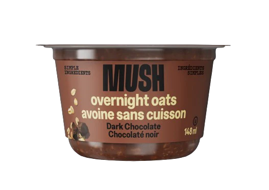 Mush - Dark Chocolate Overnight Oats, 148 mL
