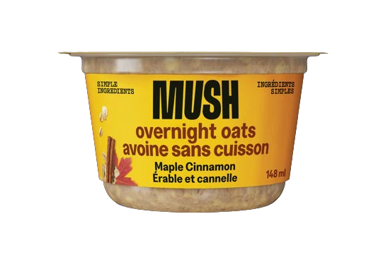 Mush - Maple Cinnamon Overnight Oats, 148 mL