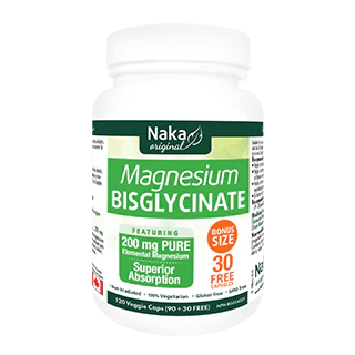 Naka - Magnesium Bisglycinate 200mg - 120 caps