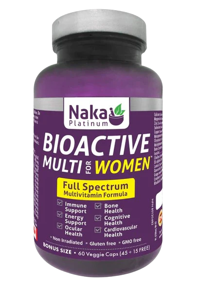 Naka Platinum - Bioactive Multi Women, 60 Vcaps