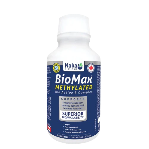 Naka Platinum - Biomax B Complex, 250 mL