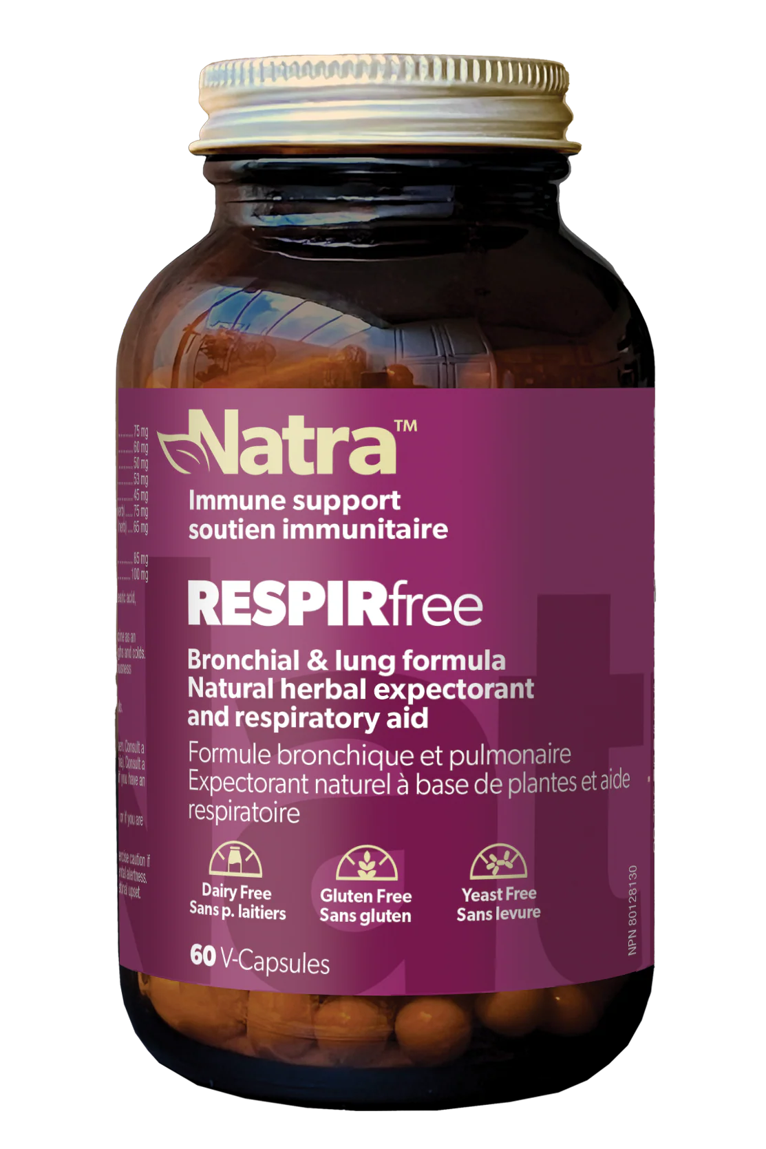 Natra - RESPIRfree, 60 Capsules