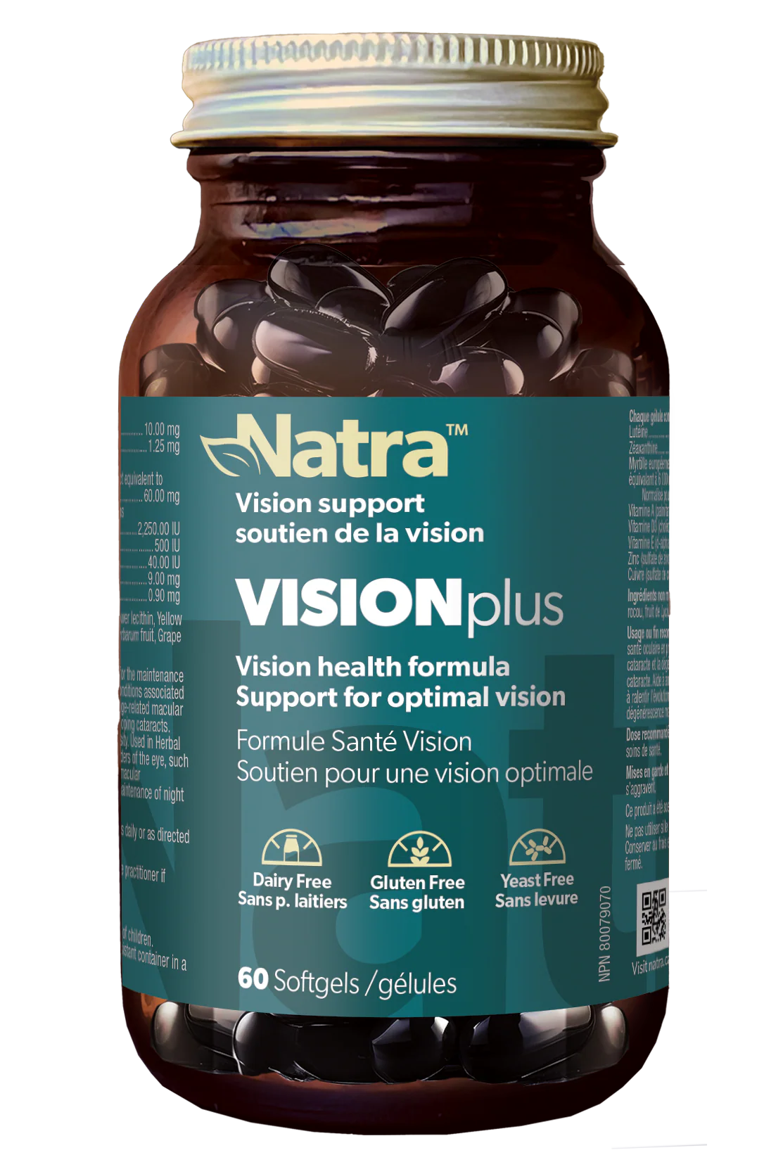 Natra - VISIONplus, 60 Softgels