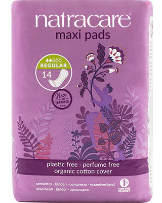 Natracare - Regular - Press Pads, 14 pads