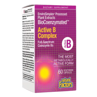Natural Factors - Active B Complex, 60 VCAPS