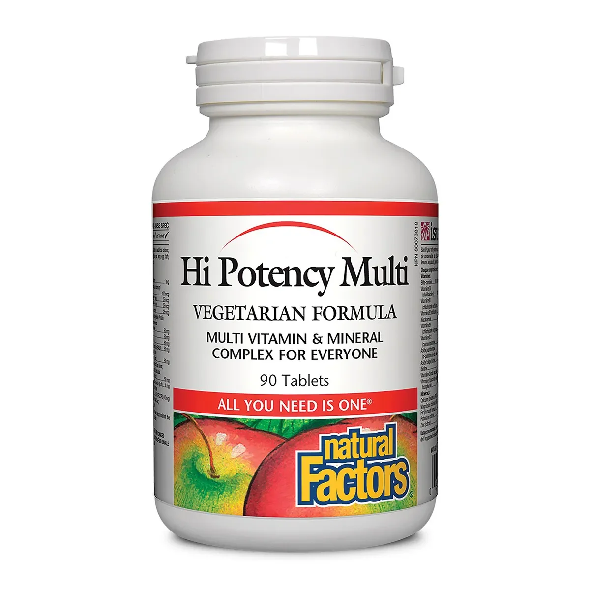 Natural Factors - Hi Potency Multivitamin, 90 SG