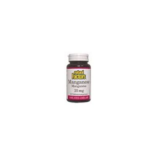 Natural Factors - Manganese 25mg, 90 tabs