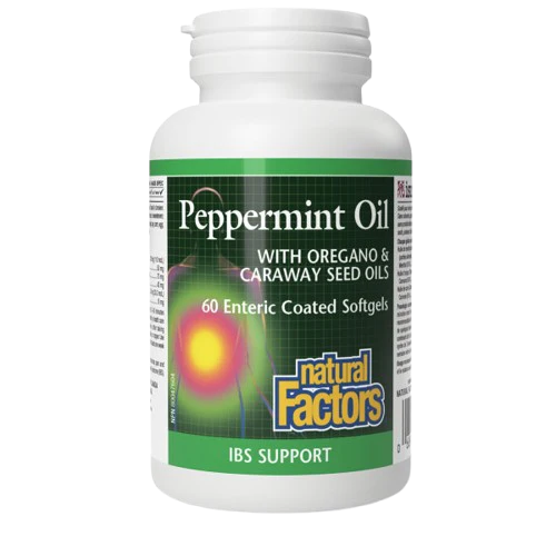 Natural Factors - Peppermint Oil Complex - 60 Softgels