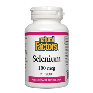 Natural Factors - Selenium 100mcg, 90 tabs