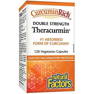 Natural Factors - Theracurmin Double Strength, 120caps