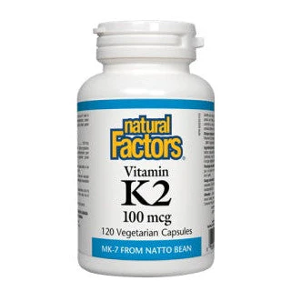 Natural Factors - Vitamin K2 - 120 CAPSULES