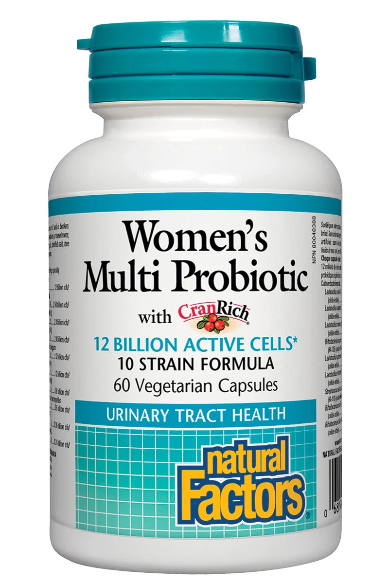 Natural Factors - Women's Multi Probiotic - 60 capsules