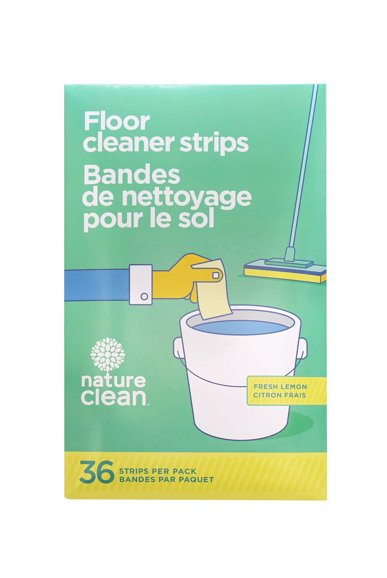 Nature Clean - Floor Cleaning Strips, 36 Count