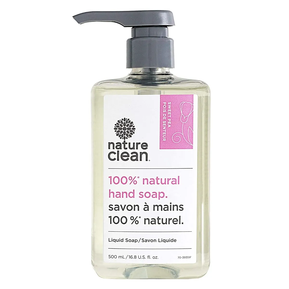 Nature Clean - Liquid Hand Soap - Sweet Pea, 500 mL