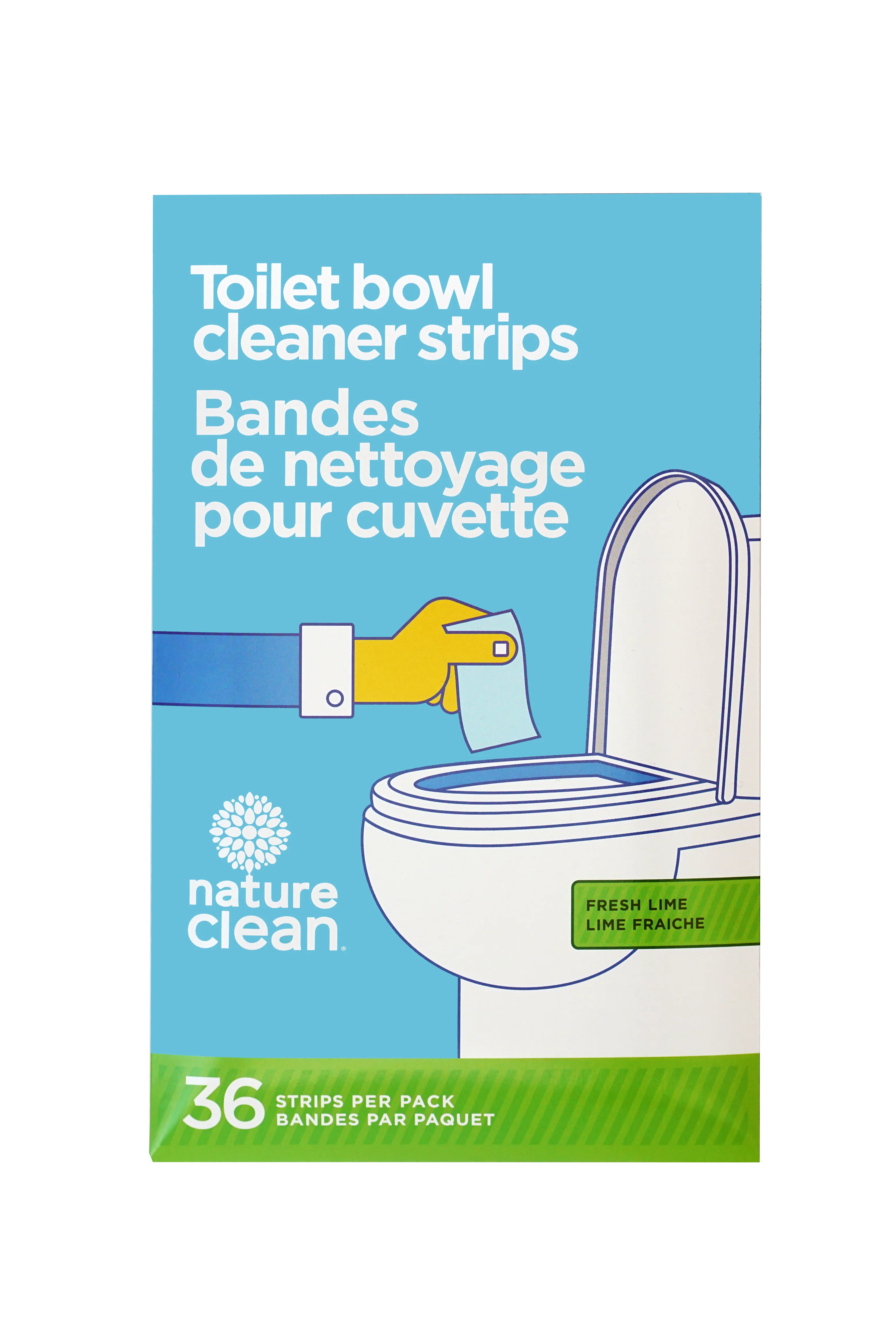Nature Clean - Toilet Bowl Cleaning Strips, 36 Count