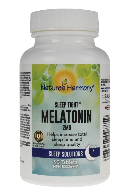 Nature's Harmony - Timed Release Melatonin 2 mg, 90 Tablets