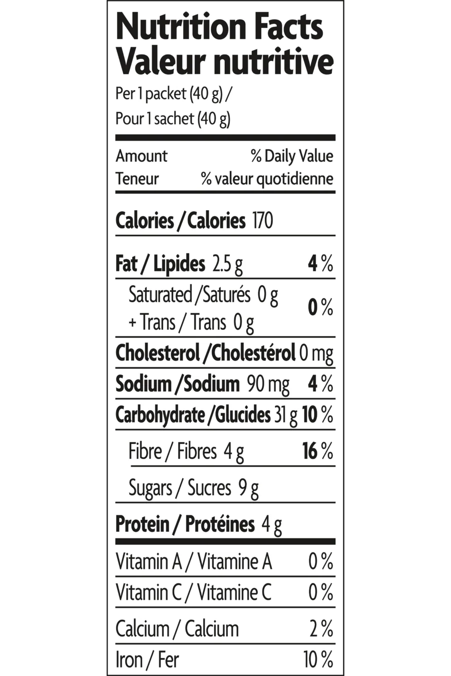 Nature's Path - Gluten Free Spiced Apple + Flax Oatmeal, 320 g - Image 2