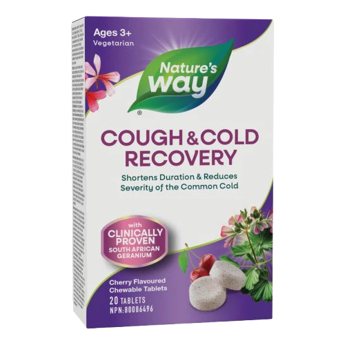 Nature's Way - Cough & Cold Recovery, 20 Chewables