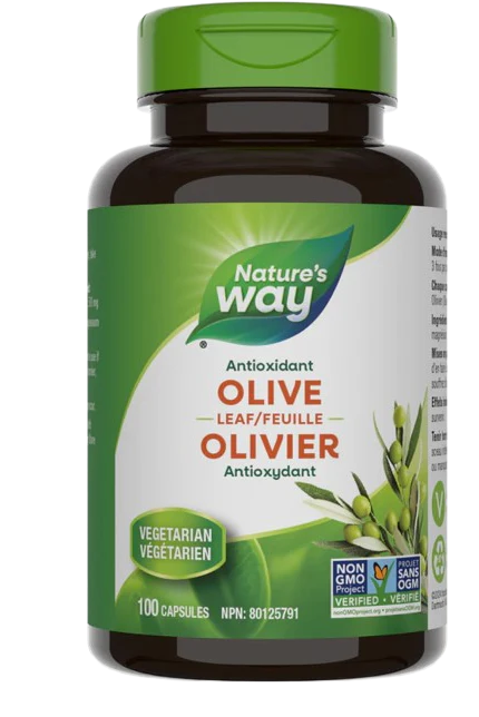 Nature's Way - Olive Leaf, 100 Capsules