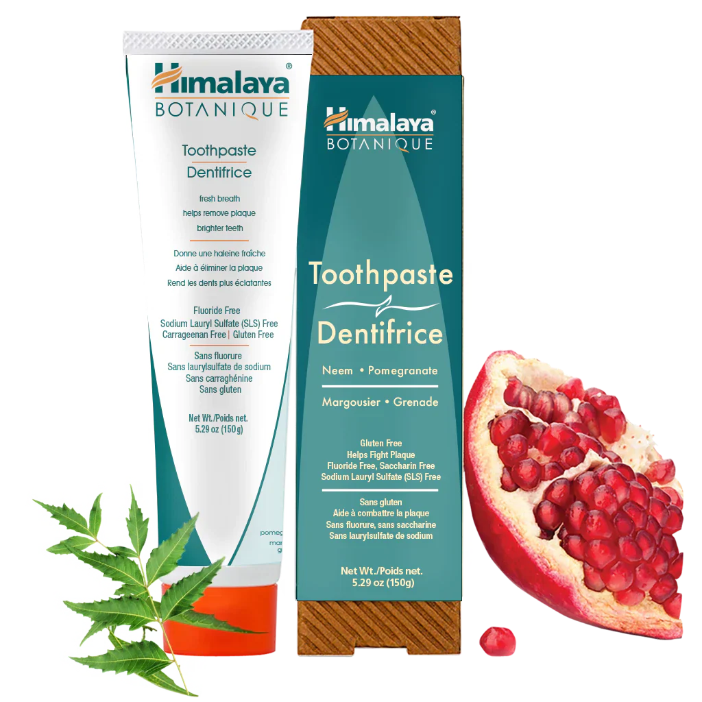 Botanique by Himalaya -Neem & Pomegranate Toothpaste, 150g