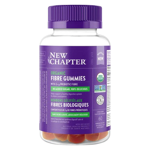 New Chapter - Organic Fibre Gummies, 60 Count