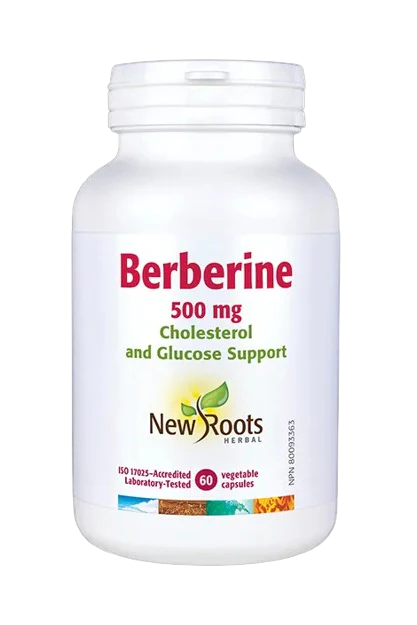 New Roots Herbal - Berberine, 60 Capsules