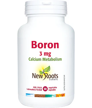 New Roots Herbal - Boron 3mg, 90 Caps