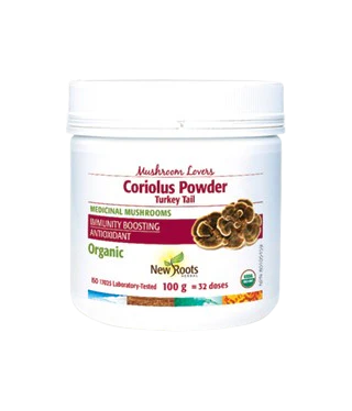 New Roots Herbal - Coriolus Powder (Turkey Tail), 100 g